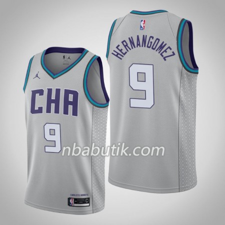 NBA Mænd Trøje Charlotte Hornets Willy Hernangomez 9 Jordan Brand 2019-20 City Edition Swingman